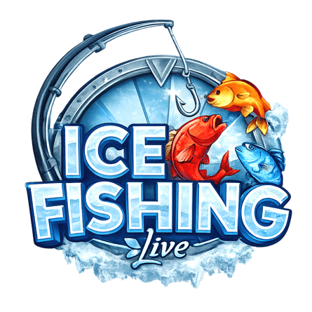 Slot Ice Fishing con tema pesca sul ghiaccio e premi invernali
